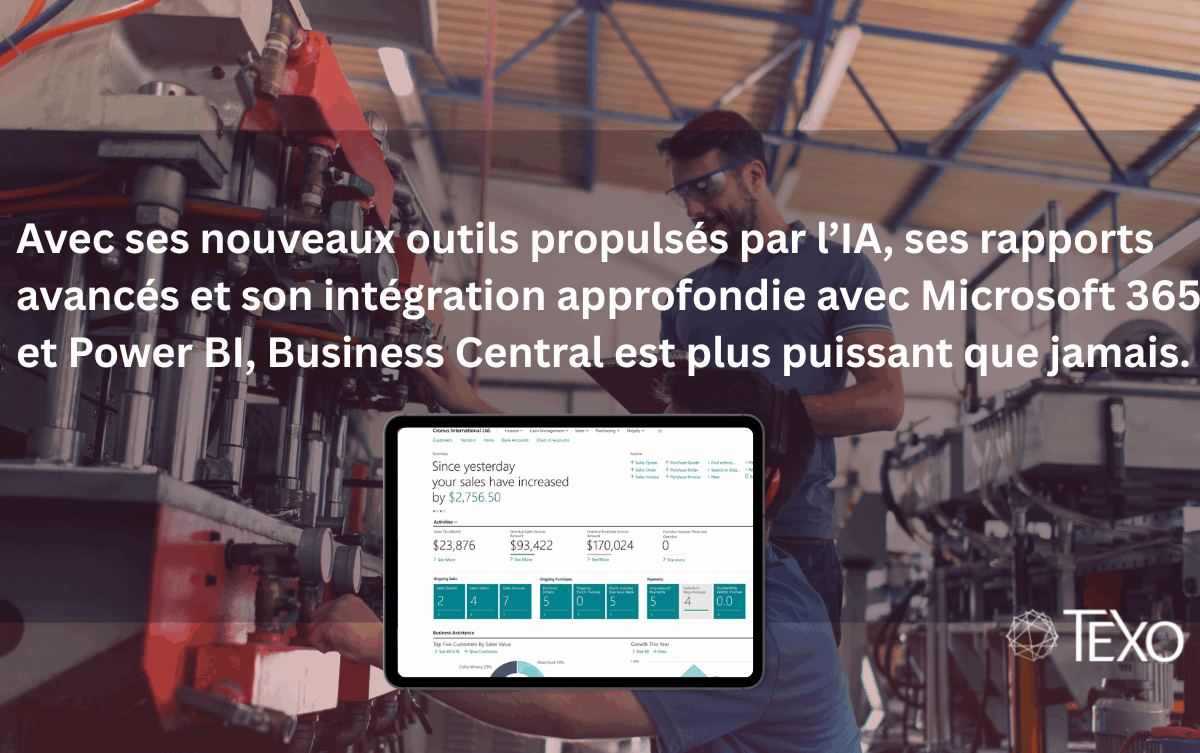 Augmentation des prix de Microsoft Dynamics 365 Business Central dès le 1er octobre 2025 — Ce que les manufacturiers du Québec doivent savoir